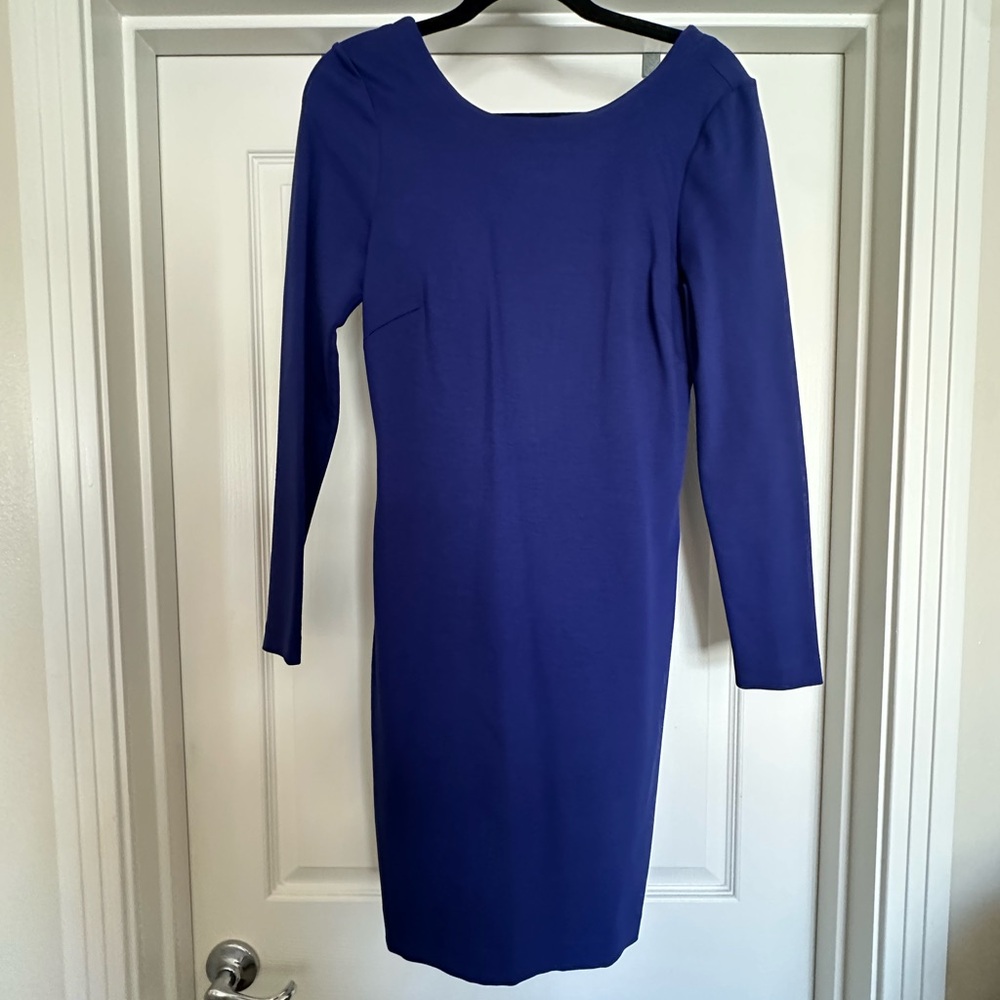 NEW ✨ Banana Republic Royal Blue Long Sleeve Dress